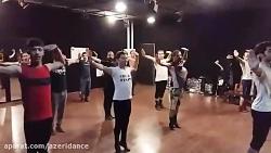 تمرین کلاس آموزش رقص آذربایجانی در تهران
