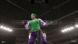 گیم پلی wwe 2k19 بتمن جوکر