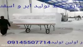 دستگاه کانوایری تولید ابر اسفنج09145507714