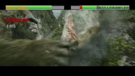 King Kong vs Skullcrawler...with healthbars