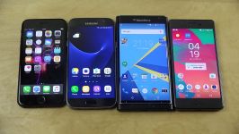 iPhone 7 vs. Samsung Galaxy S7 vs. BlackBerry Priv v