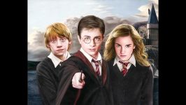 Drawing Harry Potter Ron Weasley and Hermione Granger