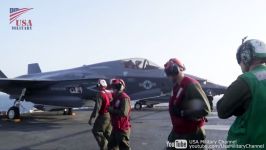 F 35B First Combat Strike Launch Equipped with Gun Pod  Sept. 27 2018