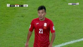 نیمه دوم بازی قرقیزستان  کره جنوبی  جام ملت های آسیا 2019