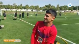 ورزشگاه گزارش جالب دیدنی بازیکنان پرسپولیس در اردوی کمپ اسپایر دوحه قطر