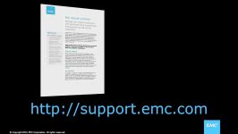 EMC Unity  Quick Start Installation