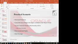 Security In Oracle امنیت در Databse Oracle دانشگاه تربیت مدرس