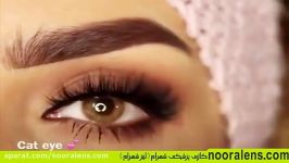 لنز رنگی دهب Cat Eye  لنز رنگی دهب کت ای