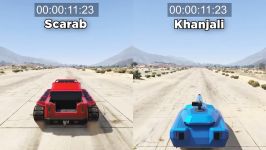 GTA 5 ONLINE SCARAB vs KHANJALI WHICH IS BEST