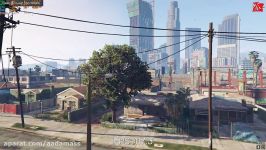 بنچمارک داخل بازی GTA V ...با تنظیمات پایین