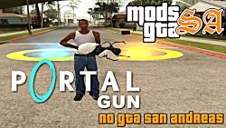 مود اسلحه پرتالPortal gun برای بازی GTA SAلینک دانلود