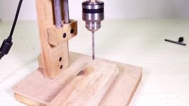 How to Make a Drill Press Machine at Home