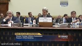 2015 07 28 Secretaries Kerry Moniz Lew Testimony Iran