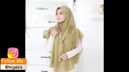 لفات حجاب طويل خمار ستايل  Hijab Tutorial Khimar Style