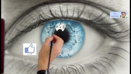 How to Draw a AMAZING realistic eye. Speed painting