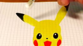 Drawing Pikachu Pokemon Go 3D Trick Art