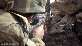 فیلم دیدنی نبرد نیروهای ارتش سوریه تکفیری ها در ریف دمشق