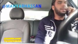 دوربین مخفی ایرانی خنده دار رپ خواندن راننده اسنپ در ماشین