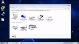 آموزش Share printer ویندوز 7 در شبکه Workgroup