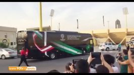 اختصاصی اولین تمرین تیم ملی در ورزشگاه الوصل شهر دوبی