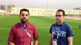 روایت خبرنگاران تسنیم تمرین تیم ملی ایران در دوبی