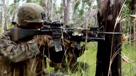 آموزش رزم سربازان ارتش استرالیا تفنگداران امریکا