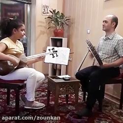 اجرای قطعه اپرت تار توسط هنرجوی دیهیم