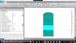 نمونه مثال طراحی مخزن تحت فشار
