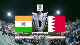 خلاصه بازی هند  بحرین  صعود تاریخی بحرین به مرحله یک هشتم نهایی