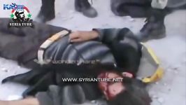 ترکیدن داعشی در سوریه به وسیله تک تیرانداز ارتش سوریه