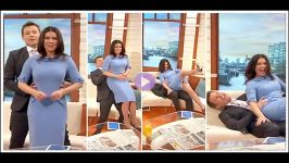 Good Morning Britains Susanna Reid risks KNICKER FLASH after Ben Shephard