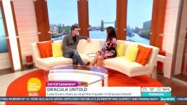 Luke Evans interview on Good Morning Britain