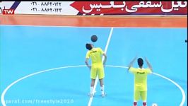 حرکات نمایشی باتوپ اصفهان رسول مزروعی