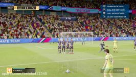 ضربه آزاد زیبای اریکسن FIFA 19