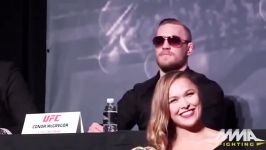 Ronda being attracted to Cornor Mcgregors trash talk