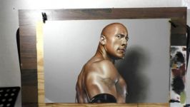 The Rock speed drawingpainting theme siri Dwayne Johnson Master Class