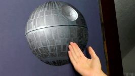 Drawing Star Wars Death Star 3D speed painting