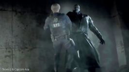 Mr.X catches Leon + explosion in police garage  RESIDENT EVIL 2 REMAKE