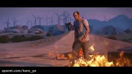 تریلر بازی grand theft auto v معرفی شخصیت ترور