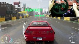 تیک آف  مسابقه Drag ماشین Nissan Skyline GTR بازی Crew 2 G29