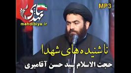 ناشنیده های شهدا حجت الاسلام سید حسن آقامیری