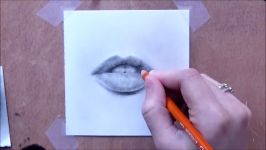 How To Draw A Realistic Mouth In Graphite Charcoal