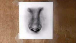 How To Draw A Realistic Nose In Graphite