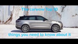 All new Range Rover Velar – the most beautiful SUV ever  Top10s