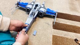 لگو سفینه استار وأرز ، x wing fighter، پارت دوم