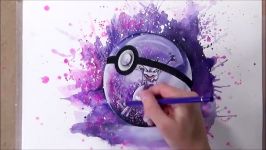 Pokemon Speed Drawing Pokemon Go Themed Painting