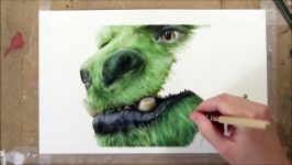 HOW TO DRAW FUR Drawing Realistic Fur Tutorial Using Coloured Pencils