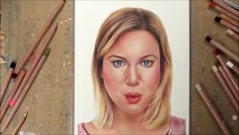 Drawing Bridget Jones Renee Zellweger From New Film Bridget Joness Baby