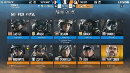 RainbowSixPro League Season 8Supremacy vs OrgLess