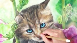 HOW TO DRAW REALISTIC FUR Coloured Pencil Drawing Tutorial  Step by Step